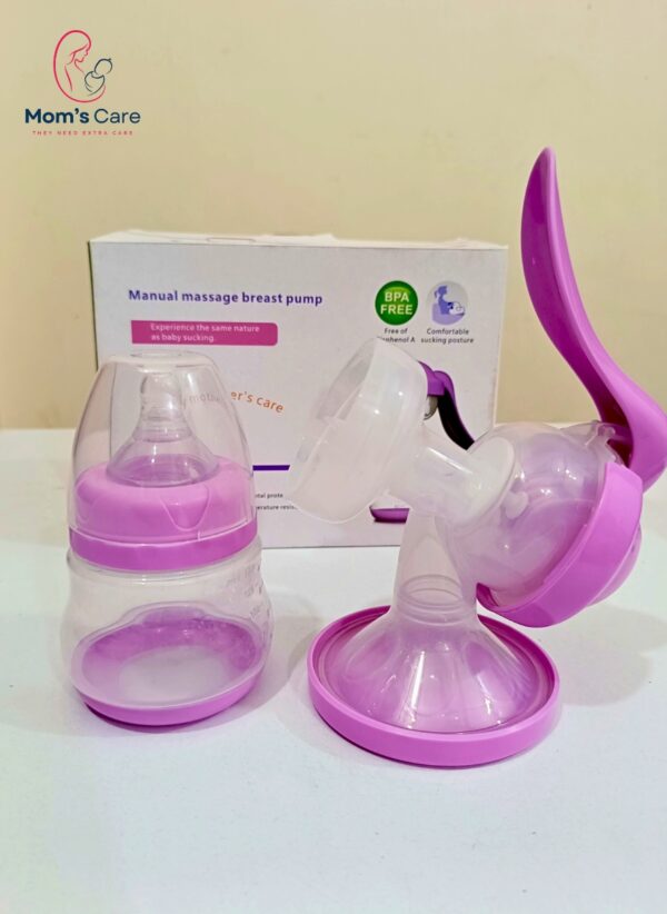 Manual breast pump